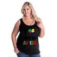thumbnail image 1 of NIB - Women's Plus Size Tank Top - I Love Someone With Autism, 1 of 5