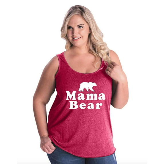 NIB - Women's Plus Size Tank Top - Mama Bear