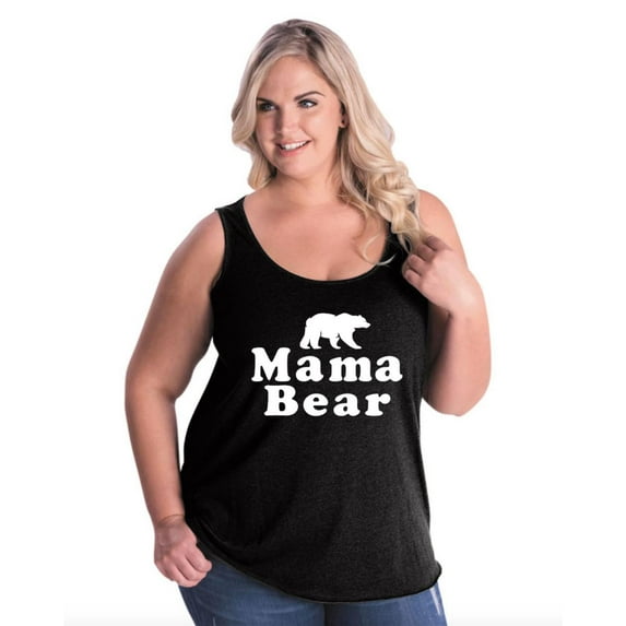 NIB - Women's Plus Size Tank Top - Mama Bear