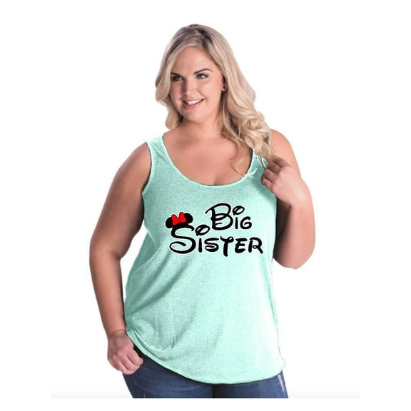NIB - Women's Plus Size Tank Top, up to Size 28 - Big Sister