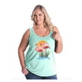 thumbnail image 1 of NIB - Women's Plus Size Tank Top, up to Size 28 - Flamingo, 1 of 4