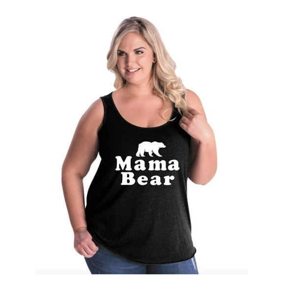 NIB - Women's Plus Size Tank Top, up to Size 28 - Mama Bear