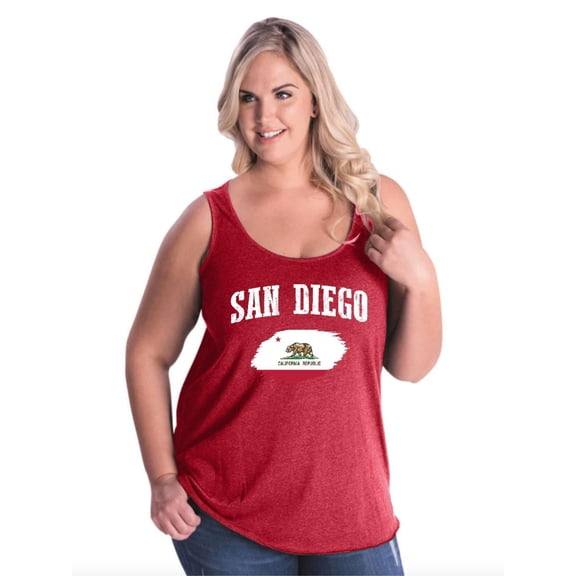NIB - Women's Plus Size Tank Top, up to Size 28 - San Diego