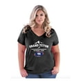 thumbnail image 1 of NIB - Women's Plus Size V-neck T-Shirt - Grand Teton National Park, 1 of 5