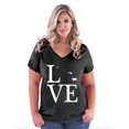 thumbnail image 1 of NIB - Women's Plus Size V-neck T-Shirt - Hawaii, 1 of 3