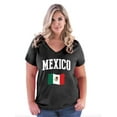 thumbnail image 1 of NIB - Women's Plus Size V-neck T-Shirt - Mexico, 1 of 3