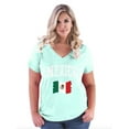 thumbnail image 1 of NIB - Women's Plus Size V-neck T-Shirt - Mexico, 1 of 3