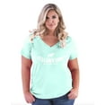 thumbnail image 1 of NIB - Women's Plus Size V-neck T-Shirt, up to Size 28 - National Park Yellowstone, 1 of 4