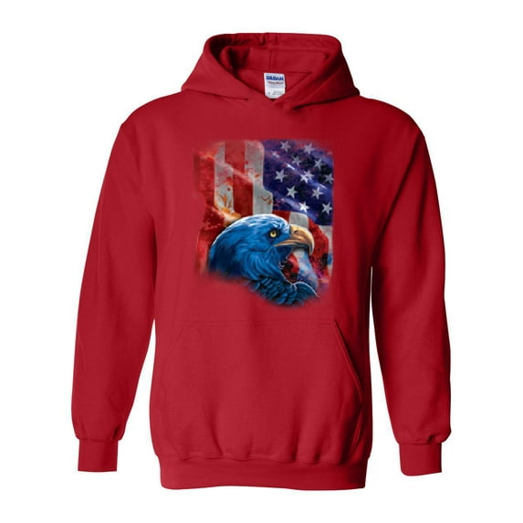 NIB - Women's Plus Sweatshirts and Hoodies - American Flag 4th of July