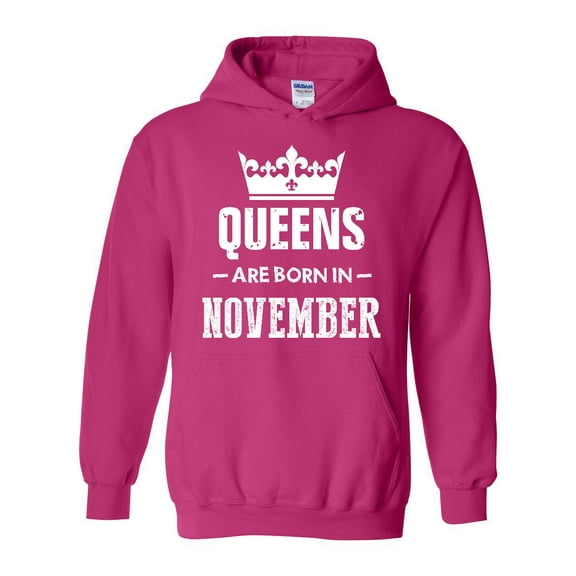 NIB - Women's Plus Sweatshirts and Hoodies - Birthday Gift Queens Are Born in November