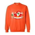thumbnail image 1 of NIB - Women's Plus Sweatshirts and Hoodies - Christmas Dancing Santa, 1 of 5