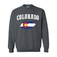 thumbnail image 1 of NIB - Women's Plus Sweatshirts and Hoodies - Colorado Flag, 1 of 5