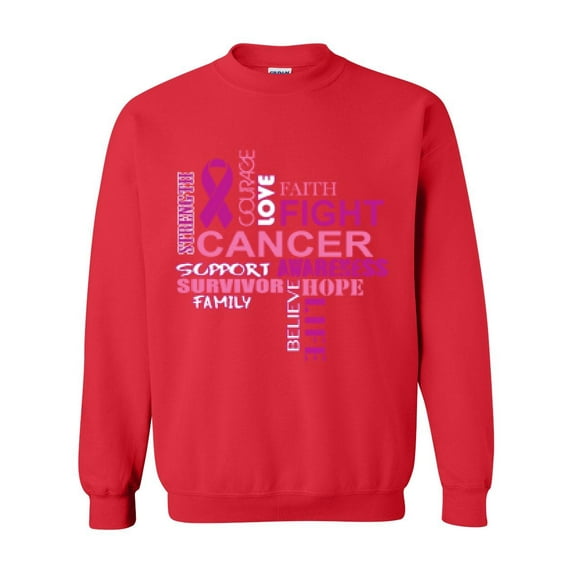 NIB - Women's Plus Sweatshirts and Hoodies - Fight Breast Cancer