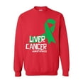 thumbnail image 1 of NIB - Women's Plus Sweatshirts and Hoodies - Liver Cancer, 1 of 5