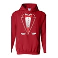 thumbnail image 1 of NIB - Women's Plus Sweatshirts and Hoodies - Tuxedo Prom Costume, 1 of 5