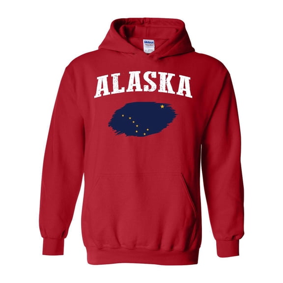 NIB - Women's Plus Sweatshirts and Hoodies, up to Size 5XL - Alaska Flag