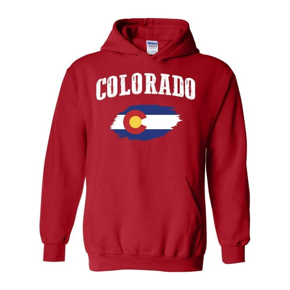 NIB - Women's Plus Sweatshirts and Hoodies, up to Size 5XL - Colorado Flag