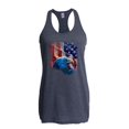 thumbnail image 1 of NIB - Women's Racerback Tank Top - American Flag 4th of July, 1 of 5
