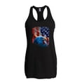 thumbnail image 1 of NIB - Women's Racerback Tank Top - American Flag 4th of July, 1 of 5