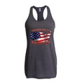 thumbnail image 1 of NIB - Women's Racerback Tank Top - American Proud To Be US Flag, 1 of 5