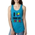 thumbnail image 1 of NIB - Women's Racerback Tank Top - Autism Awareness, 1 of 5