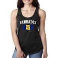thumbnail image 1 of NIB - Women's Racerback Tank Top - Barbados Flag, 1 of 5