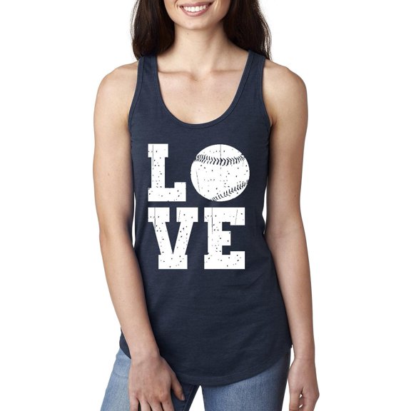 NIB - Women's Racerback Tank Top - Baseball