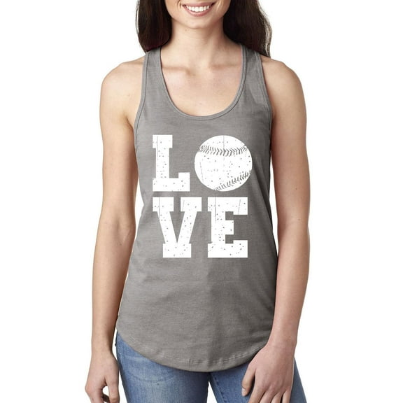 NIB - Women's Racerback Tank Top - Baseball