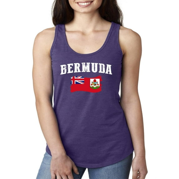 NIB - Women's Racerback Tank Top - Bermuda Flag