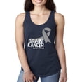 thumbnail image 1 of NIB - Women's Racerback Tank Top - Brain Cancer, 1 of 5