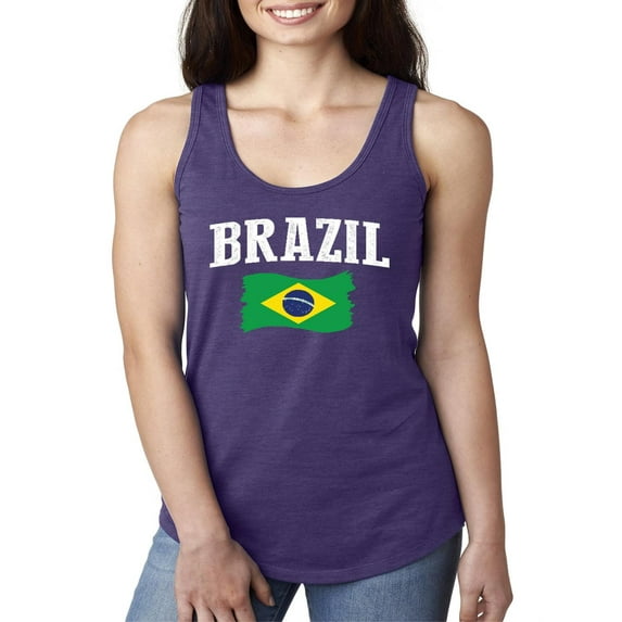 NIB - Women's Racerback Tank Top - Brazil