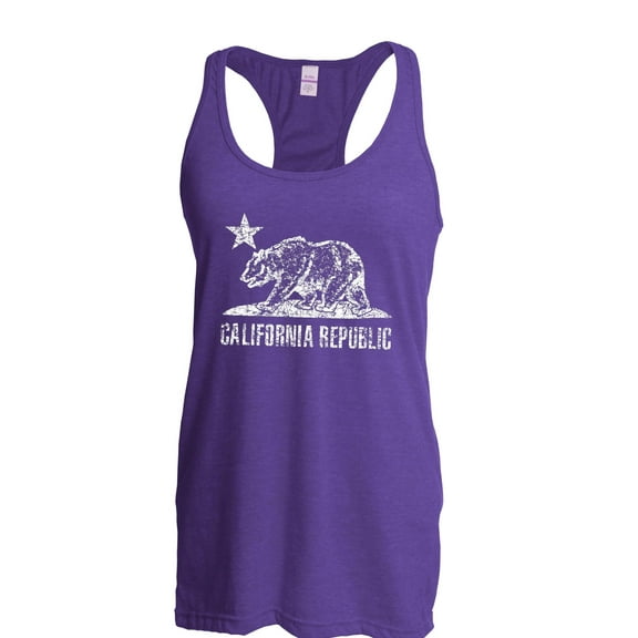 NIB - Women's Racerback Tank Top - California Cali