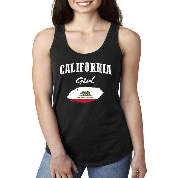 NIB - Women's Racerback Tank Top - California Girl