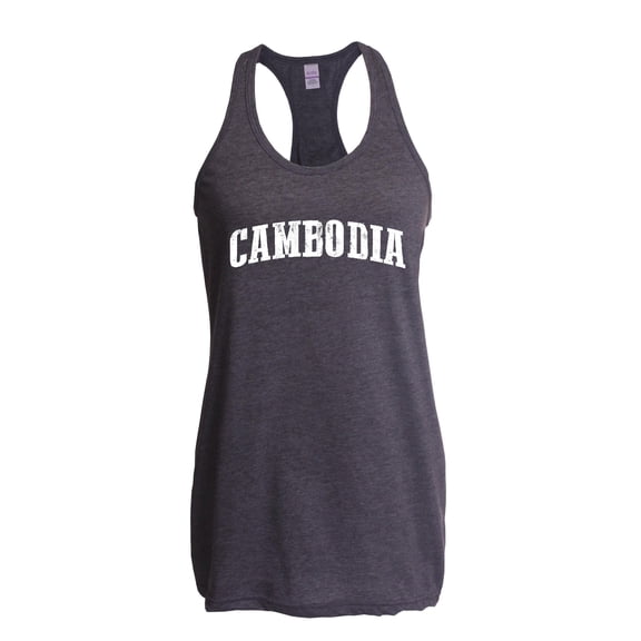 NIB - Women's Racerback Tank Top - Cambodia