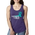thumbnail image 1 of NIB - Women's Racerback Tank Top - Cervical Cancer, 1 of 3