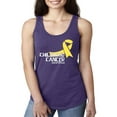 thumbnail image 1 of NIB - Women's Racerback Tank Top - Childhood Cancer, 1 of 3