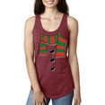 thumbnail image 1 of NIB - Women's Racerback Tank Top - Christmas Snowman Scarf, 1 of 3