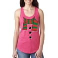 thumbnail image 1 of NIB - Women's Racerback Tank Top - Christmas Snowman Scarf, 1 of 5
