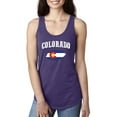 thumbnail image 1 of NIB - Women's Racerback Tank Top - Colorado Flag, 1 of 3