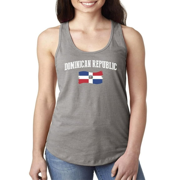 NIB - Women's Racerback Tank Top - Dominican Republic