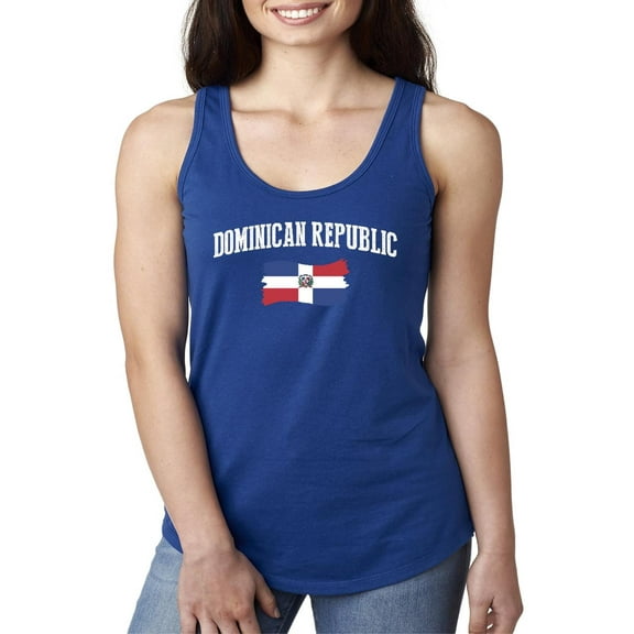 NIB - Women's Racerback Tank Top - Dominican Republic