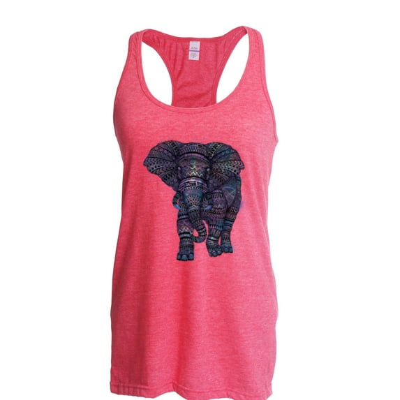 NIB - Women's Racerback Tank Top - Elephant