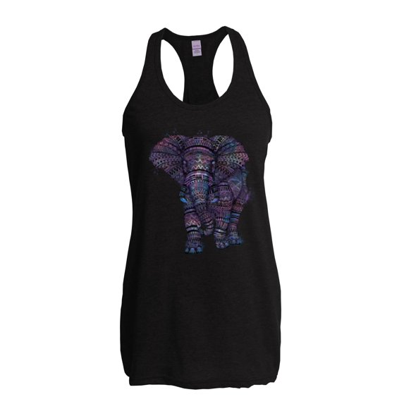 NIB - Women's Racerback Tank Top - Elephant