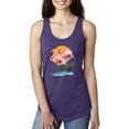 thumbnail image 1 of NIB - Women's Racerback Tank Top - Flamingo, 1 of 3