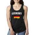 thumbnail image 1 of NIB - Women's Racerback Tank Top - Germany Flag, 1 of 5