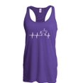 thumbnail image 1 of NIB - Women's Racerback Tank Top - Heartbeat Horses, 1 of 5