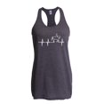 thumbnail image 1 of NIB - Women's Racerback Tank Top - Heartbeat Horses, 1 of 5