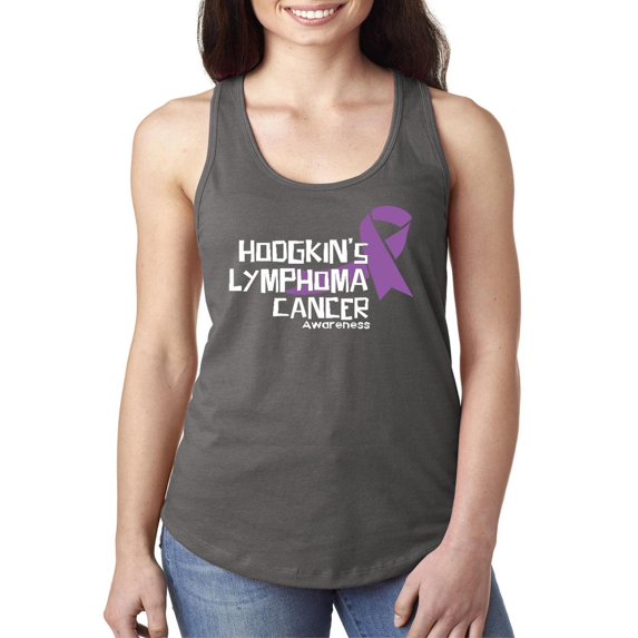 NIB - Women's Racerback Tank Top - Hodgkin's Lymphoma Cancer