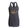 thumbnail image 1 of NIB - Women's Racerback Tank Top - Horses Herd, 1 of 5