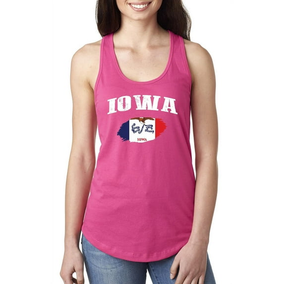 NIB - Women's Racerback Tank Top - Iowa